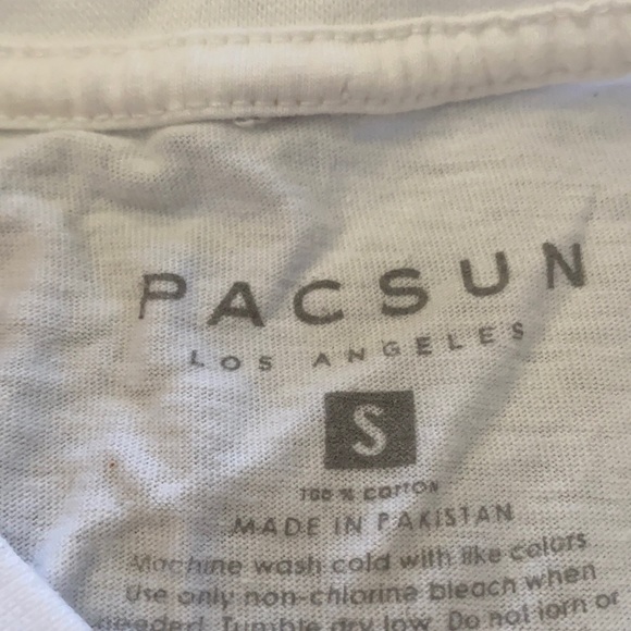 White crop top from PacSun - Picture 3 of 4